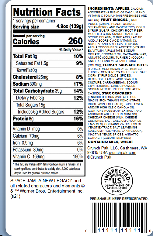 Space Jam Lunch Kitz Crunch Pak