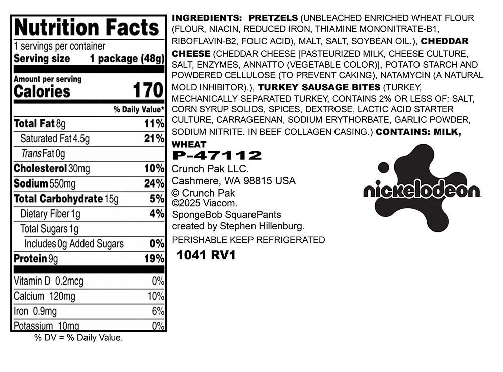 Deli SpongebBob Label